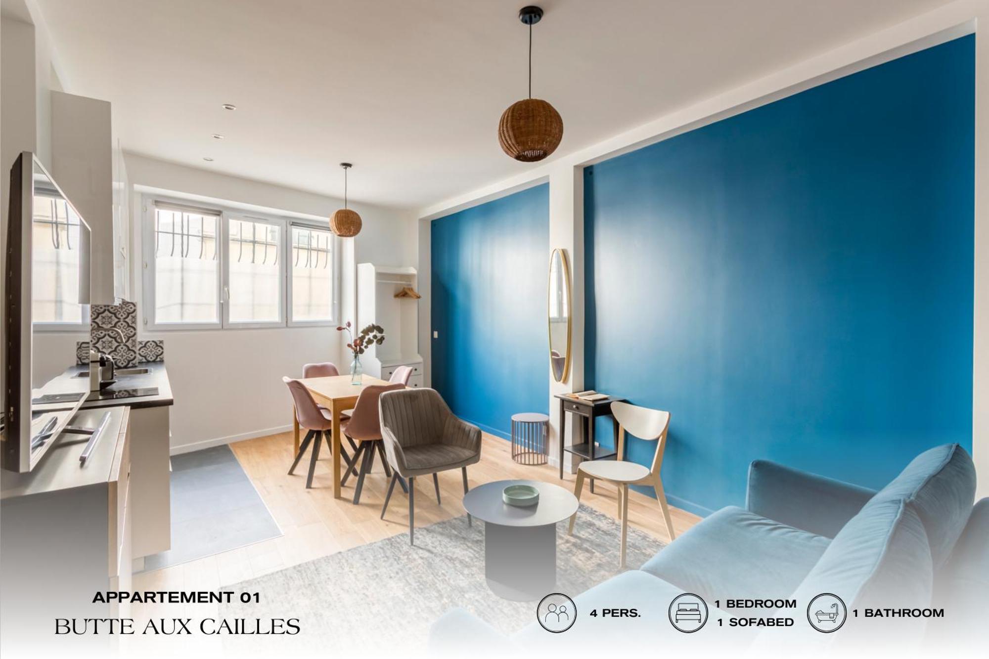 Apartment Beauquartier - Butte Aux Cailles I