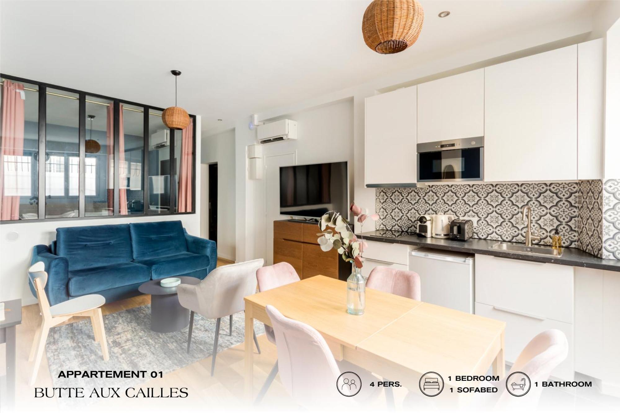 Apartment Beauquartier - Butte Aux Cailles I